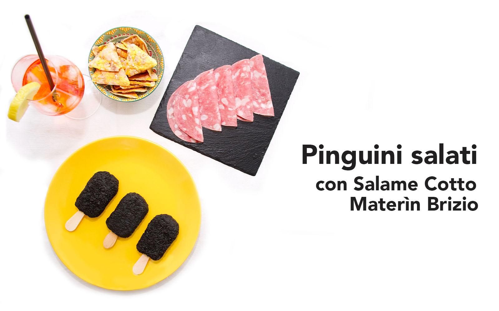 I Pinguini Salati con Salame Cotto Materìn Brizio di Romina Baratta