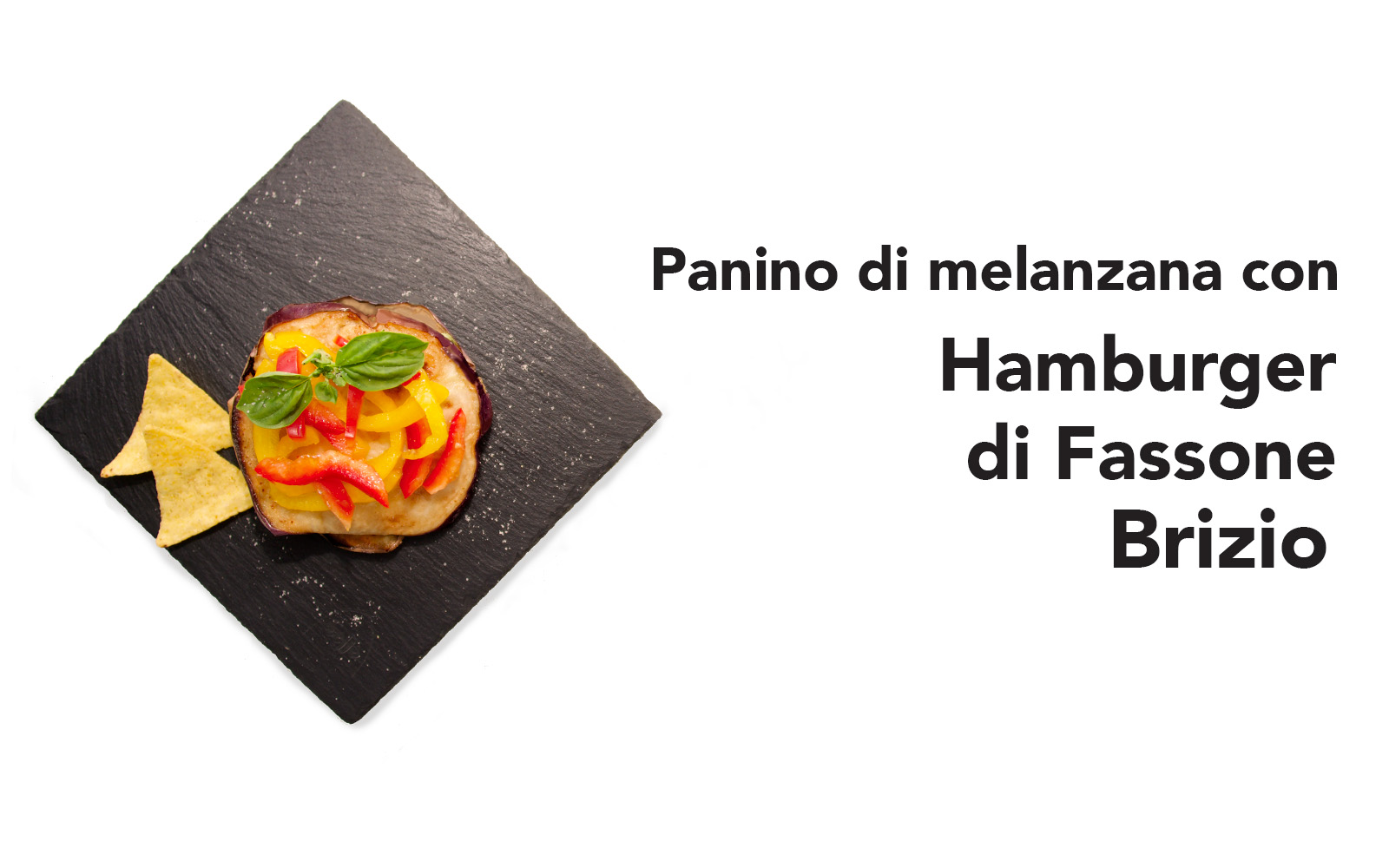 Anteprima Panino di melanzana con hamburger di Fassone Brizio di Marianna Chiaravalloti