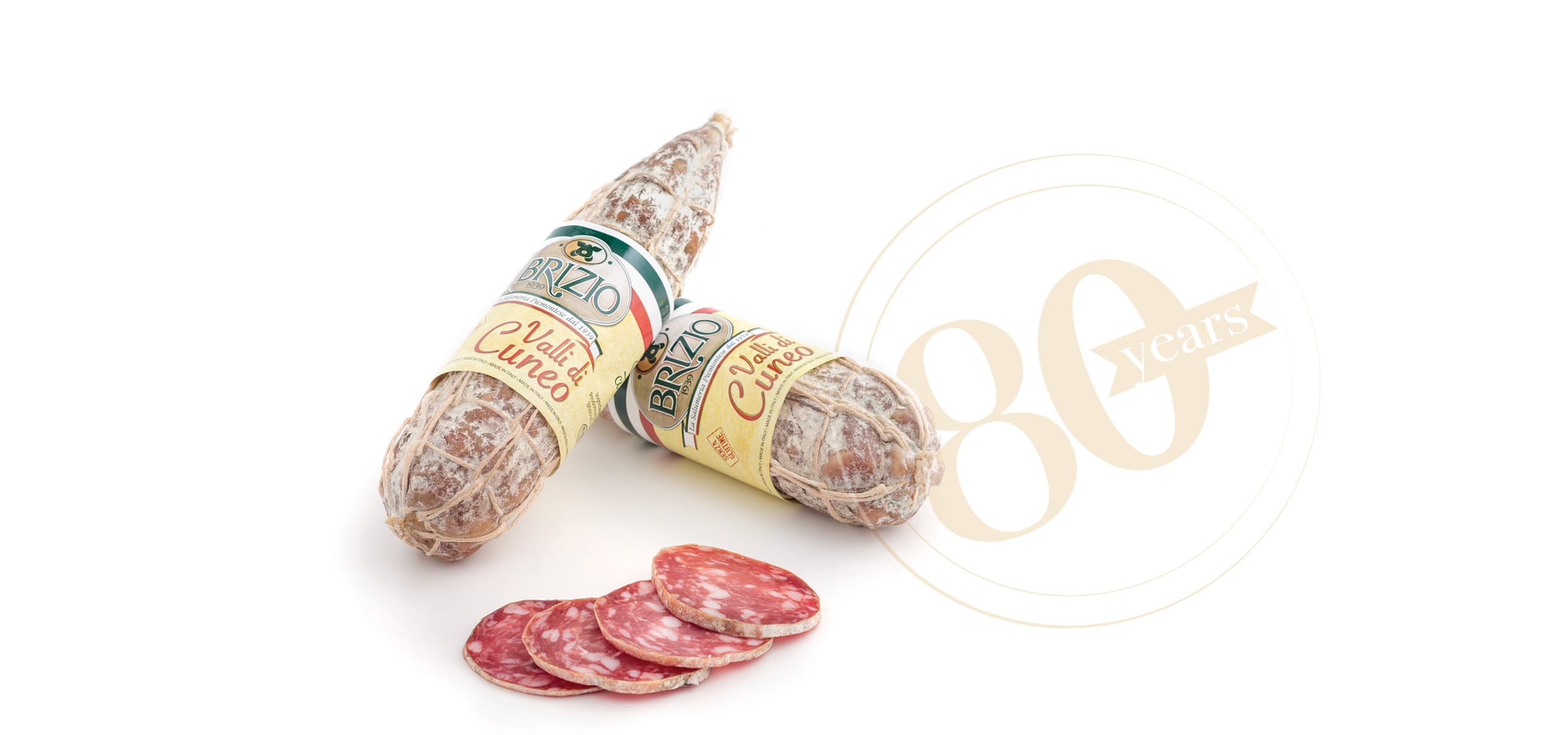 VALLI DI CUNEO Brizio, Salame tradizionale piemontese legato a mano