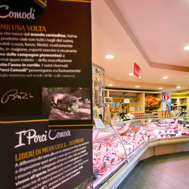All'Emporio del Gusto puoi trovare i salumi I PORCI COMODI Brizio