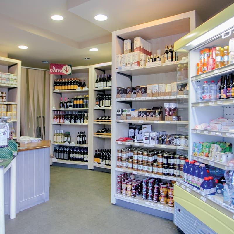 Emporio del Gusto vendita prodotti alimentari tipici della Valle Varaita e salumi Brizio