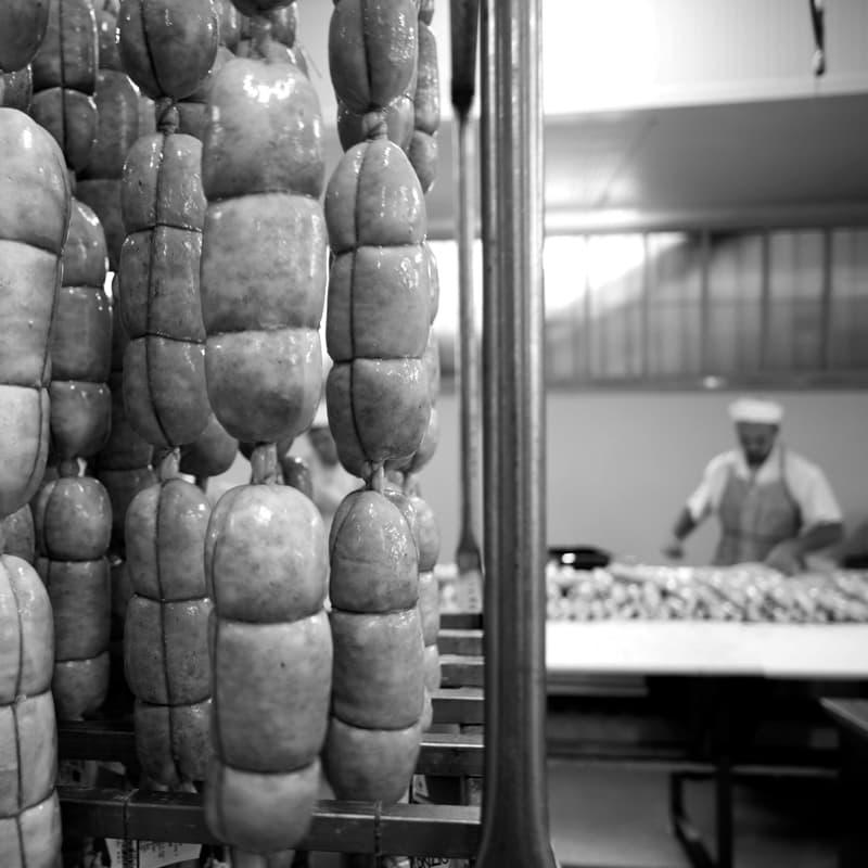 2002 stagionatura del salame Brizio