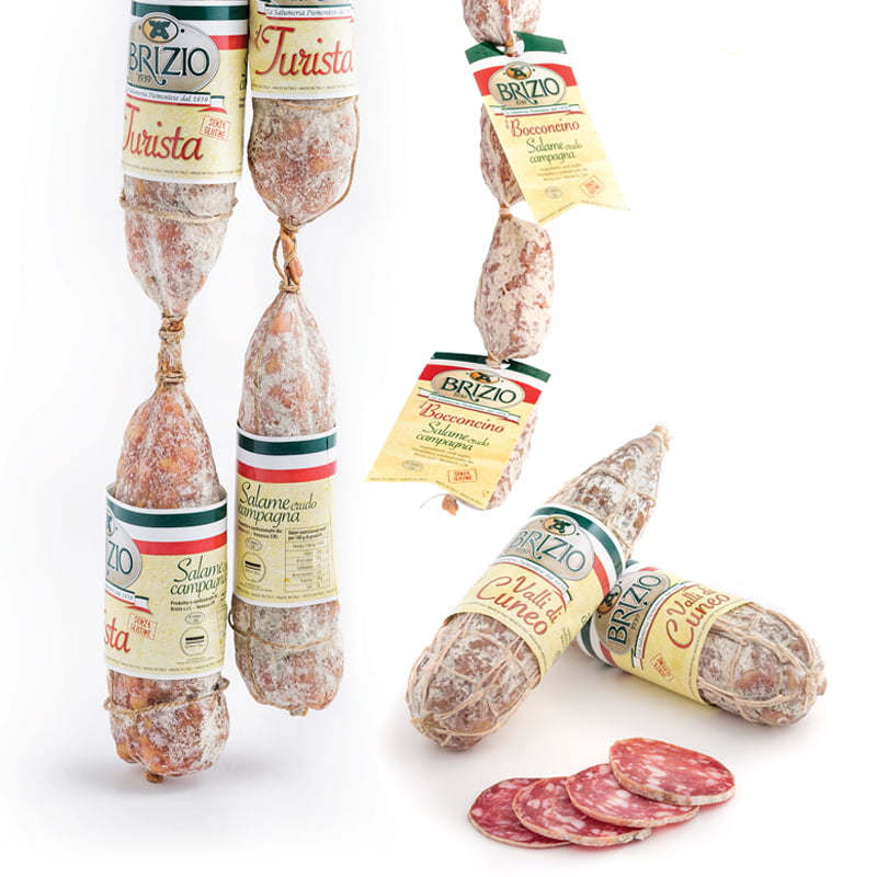 Gamma salumi Campagna Piccole Pezzature Brizio