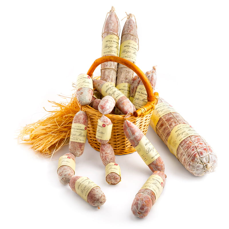 Gamma salumi Antica Salumeria Brizio