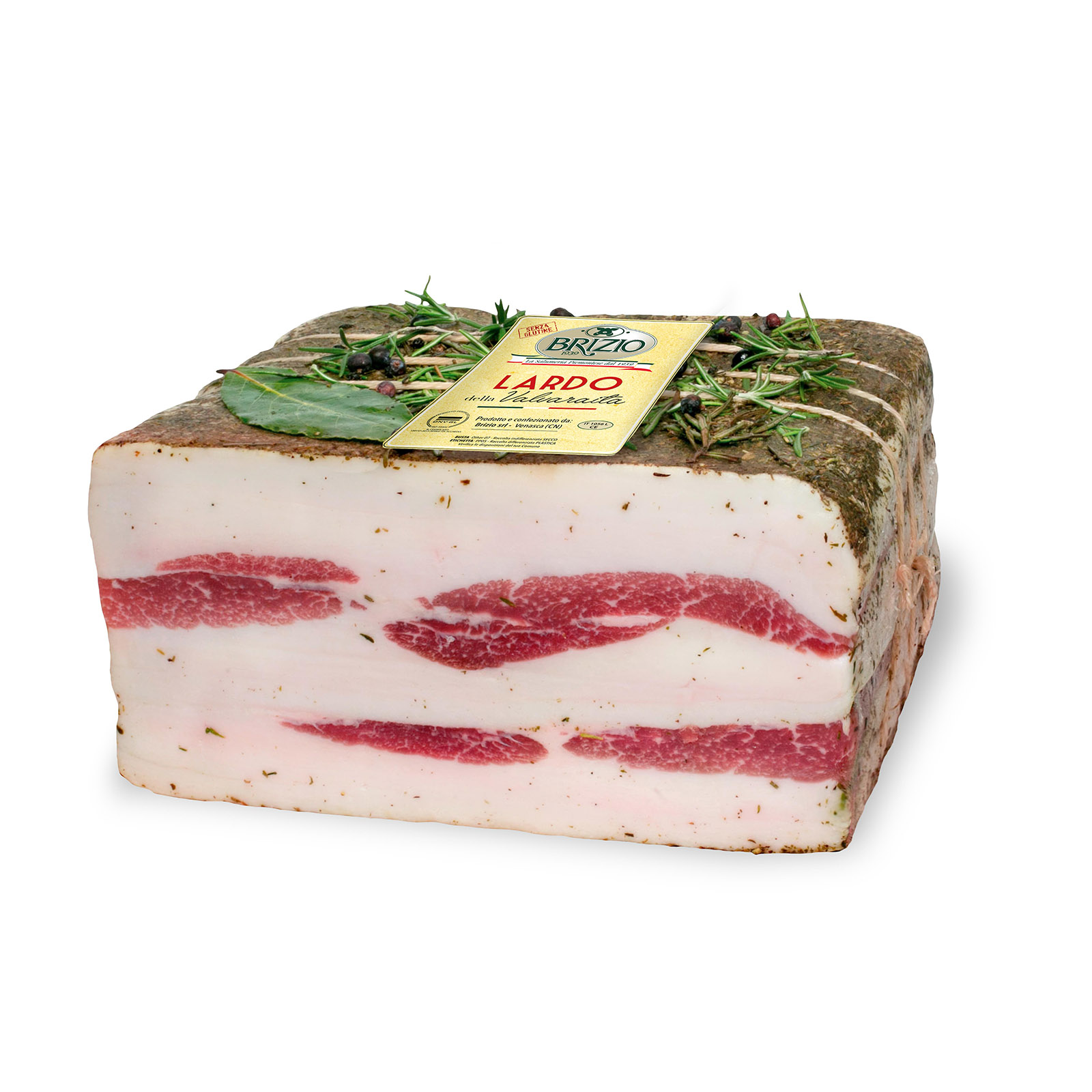 Lardo doppio alle erbe | Valle Varaita | Brizio